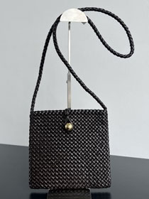 BV original calfskin tosca phone case 777680 fondant