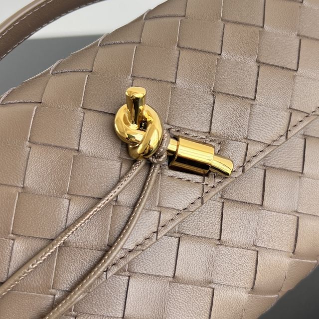 BV original lambskin andiamo long clutch 741511 pinecone