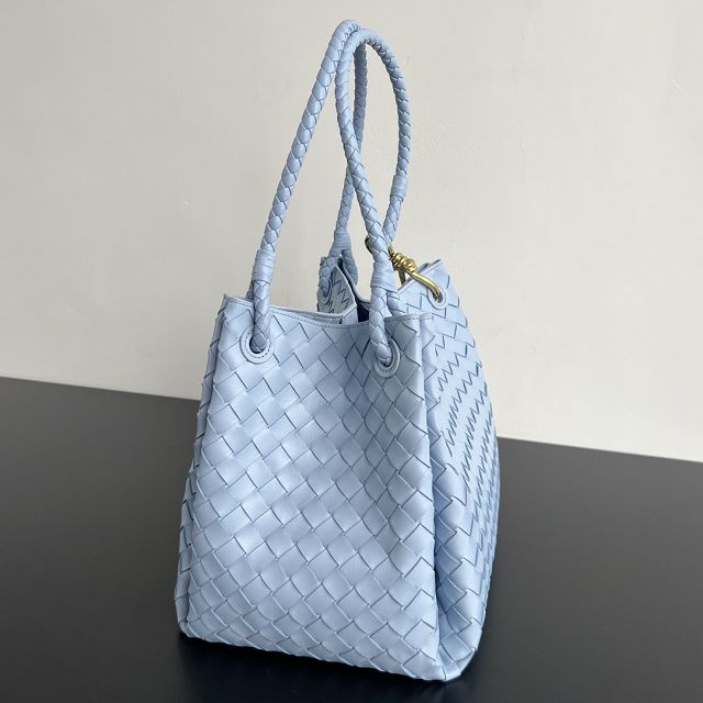 BV original lambskin large parachute shoulder bag 796571 lunar