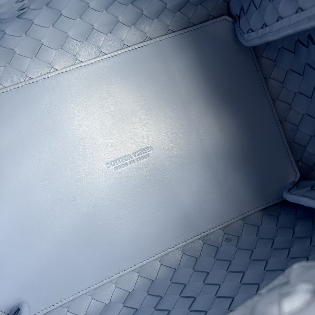 BV original lambskin large parachute shoulder bag 796571 lunar