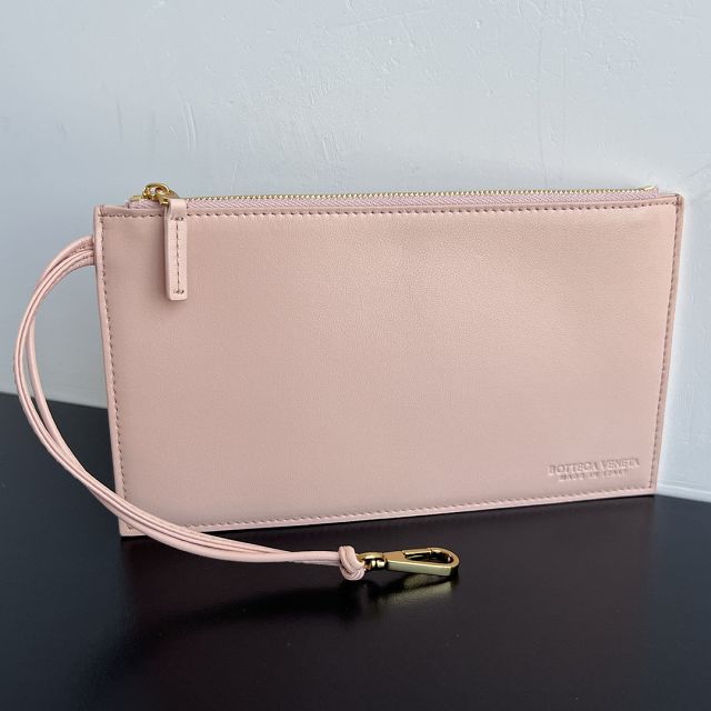 BV original lambskin large parachute shoulder bag 796571 cameo