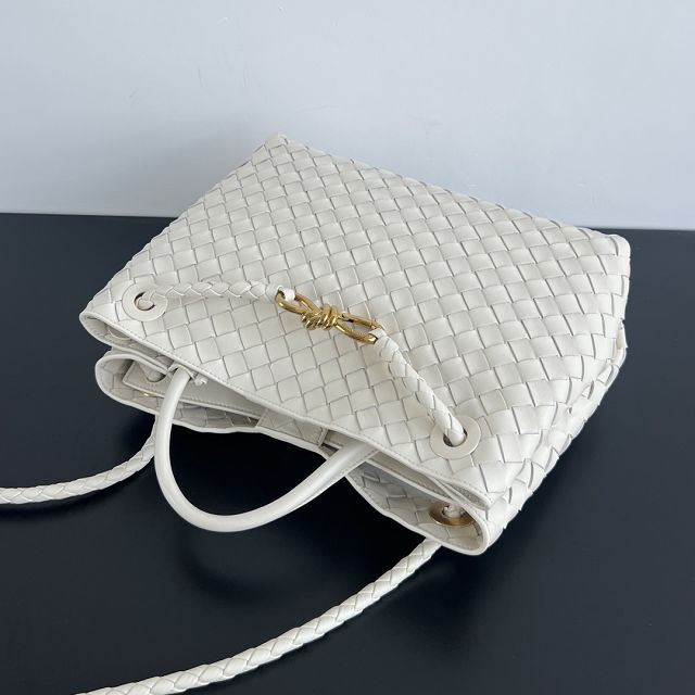 BV original lambskin small andiamo 743568 sea salt