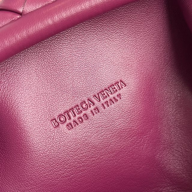 BV original lambskin small lauren 1980 clutch 804038 cinnabar