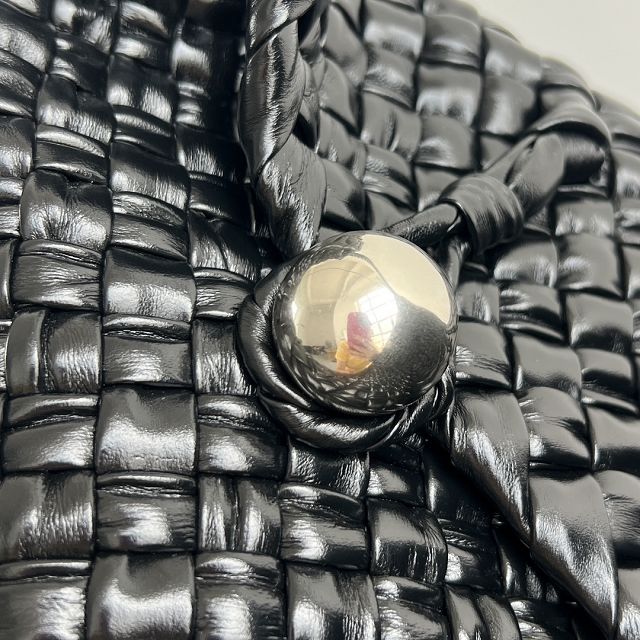 BV original calfskin large tosca hobo bag 765373 black