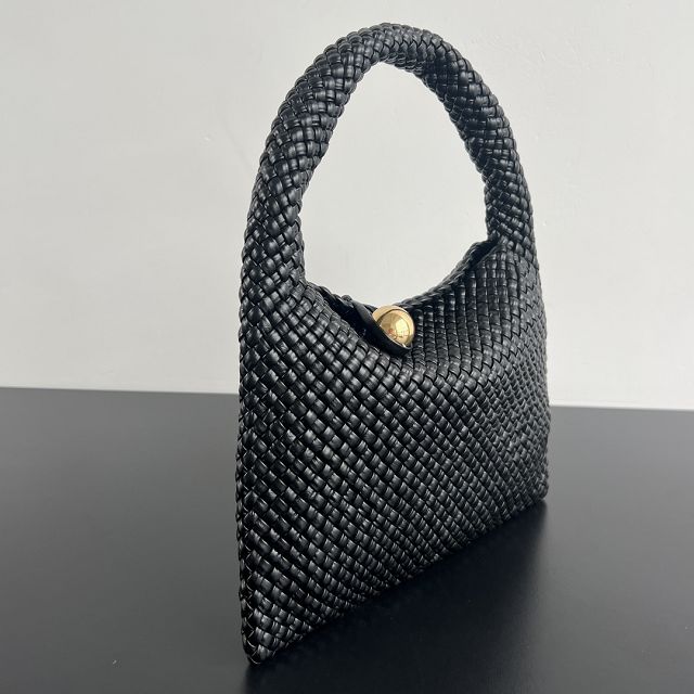 BV original calfskin tosca baci hobo bag 826196 black