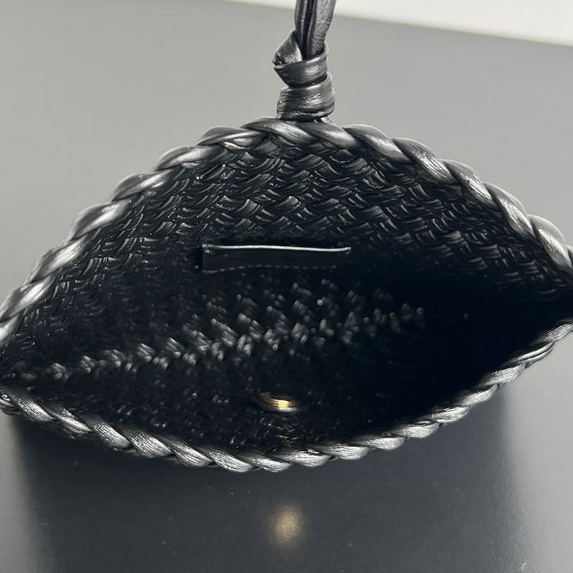 BV original calfskin tosca clutch 777678 black