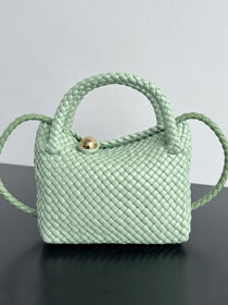 BV original calfskin small tosca shoulder bag 776755 mint