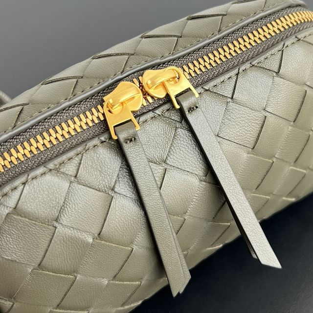 BV original lambskin concert pouch 794258 cypress