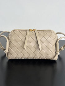 BV original lambskin concert pouch 794258 ecru