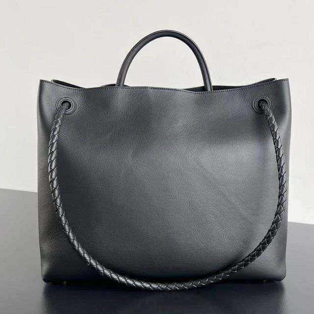 BV original calfskin large andiamo bag 806010 black