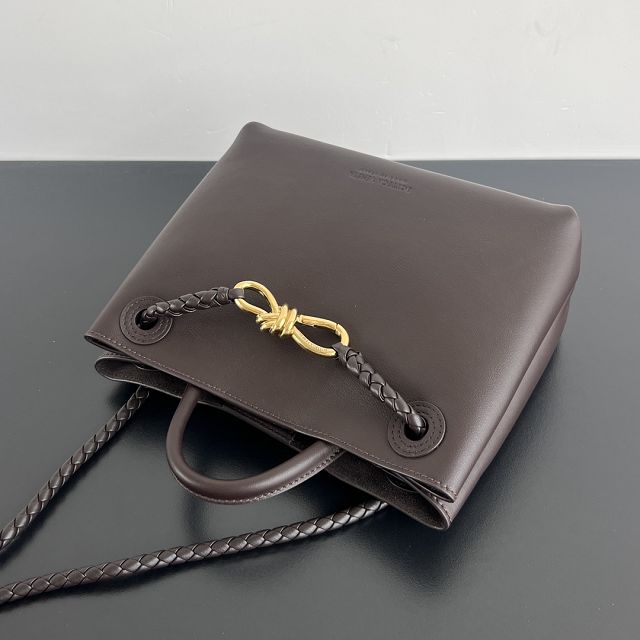 BV original calfskin small andiamo bag 810213 fondant