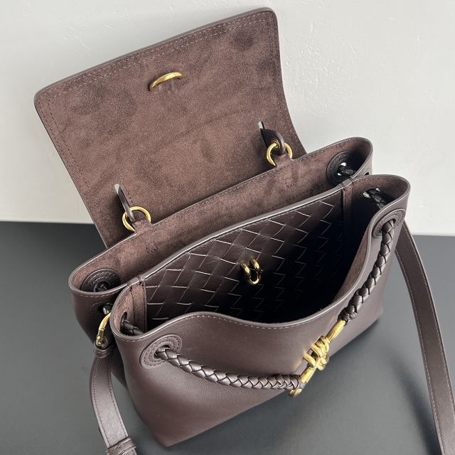 BV original calfskin small ciao ciao bag 835835 fondant