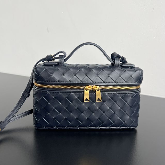 BV original calfskin bang bang vanity case 789109 nocturnal