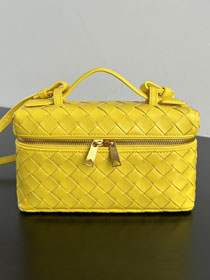 BV original calfskin bang bang vanity case 789109 sulfur