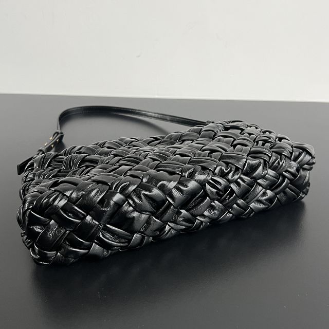 BV original calfskin cha-cha shoulder bag 785780 black