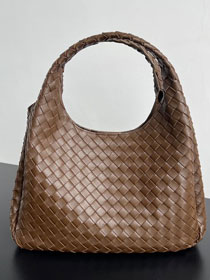 BV original lambskin large campana bag 844250 nocciola