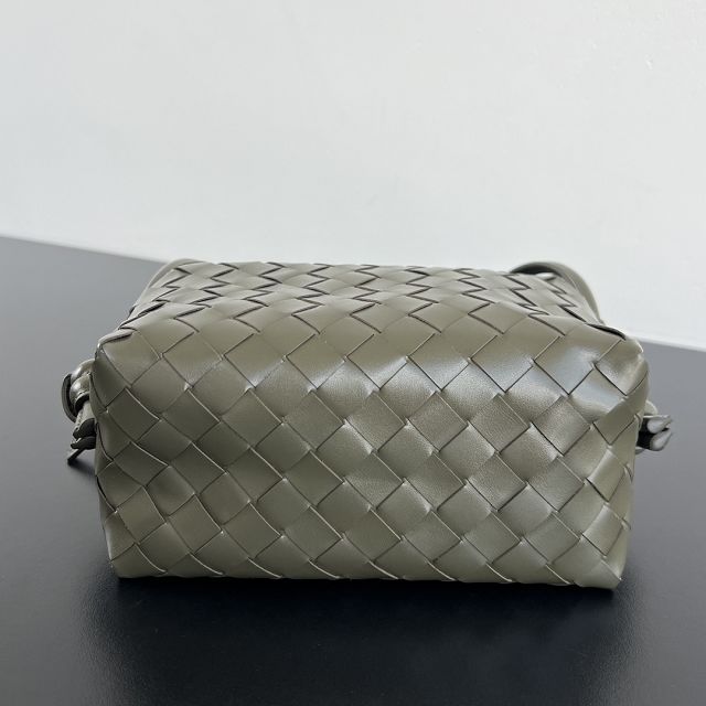 BV original lambskin loop top handle bag 796615 cypress