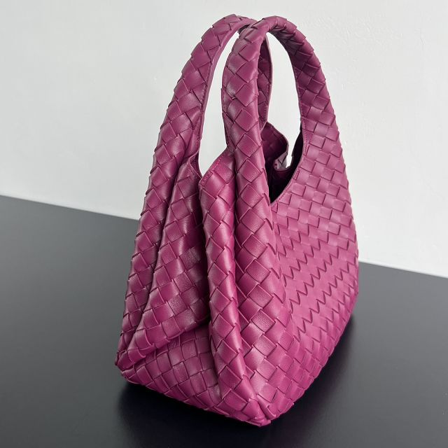 BV original lambskin medium campana bag 844249 beetroot