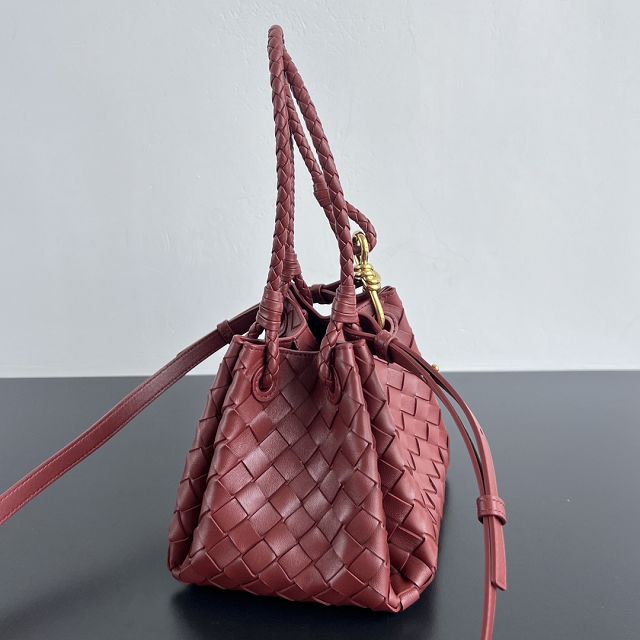 BV original lambskin small campana bag 796569 sapele