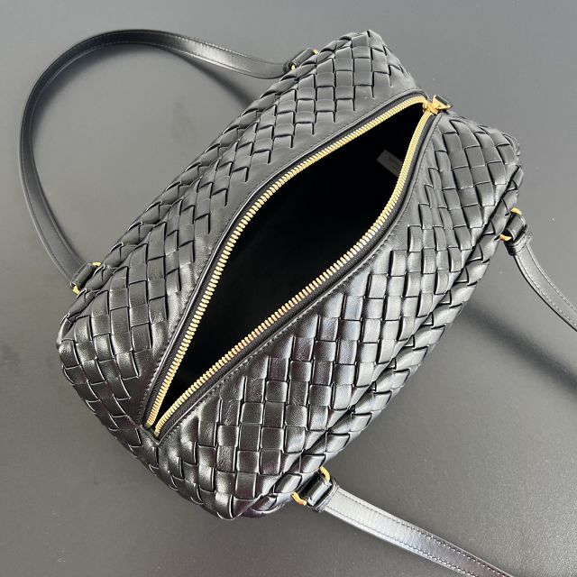 BV original lambskin traveller bag 796258 black