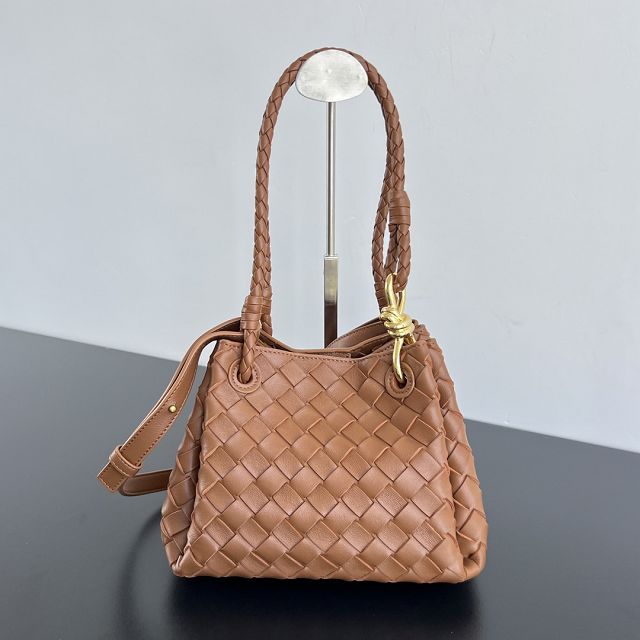 BV original lambskin small campana bag 796569 brown
