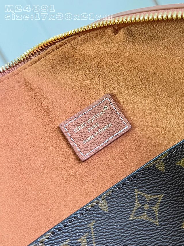 Louis vuitton original calfskin speedy soft 30 M24892 cognac