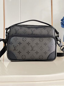 Louis vuitton original monogram eclipse nil city bag M26783 black