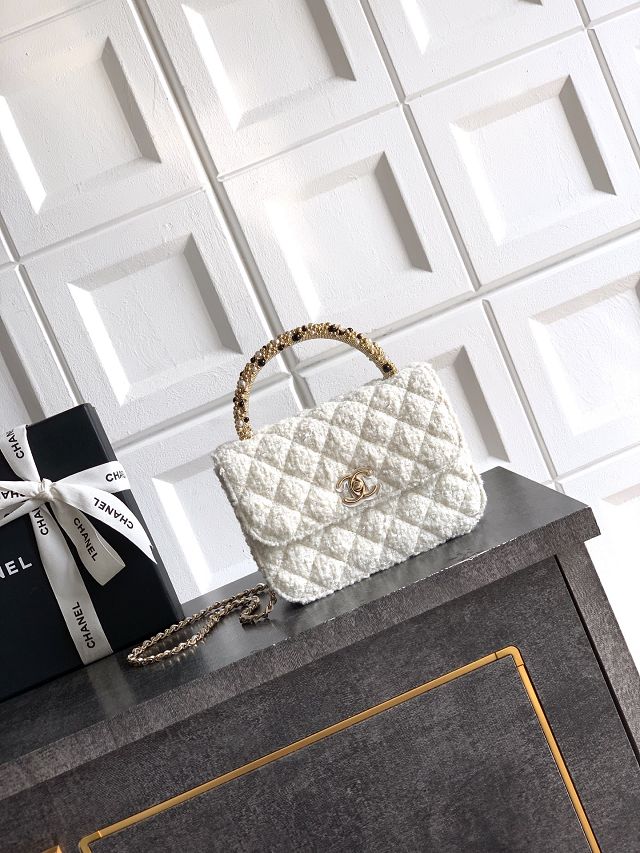 CC original lambskin clutch with chain AP4976