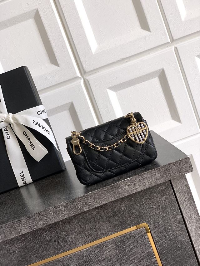 CC original lambskin bag charm AP4986