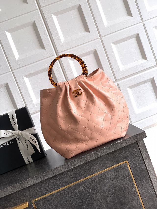 CC original lambskin medium hobo bag AS6010 pink