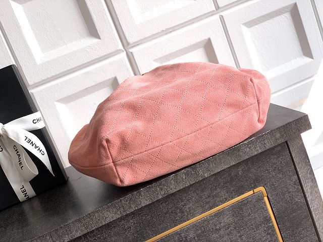 CC original suede calfskin medium hobo bag AS6010 pink