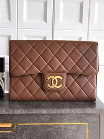 CC original aged calfskin clutch AP5213