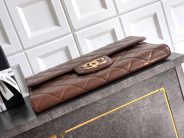 CC original aged calfskin clutch AP5213