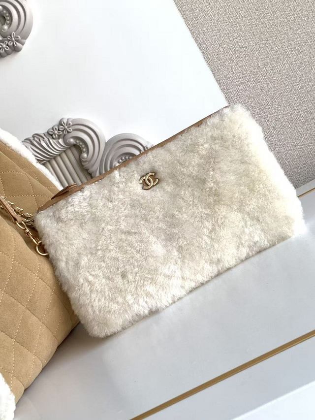 CC original lambskin 25 medium handbag AS5311 apricot