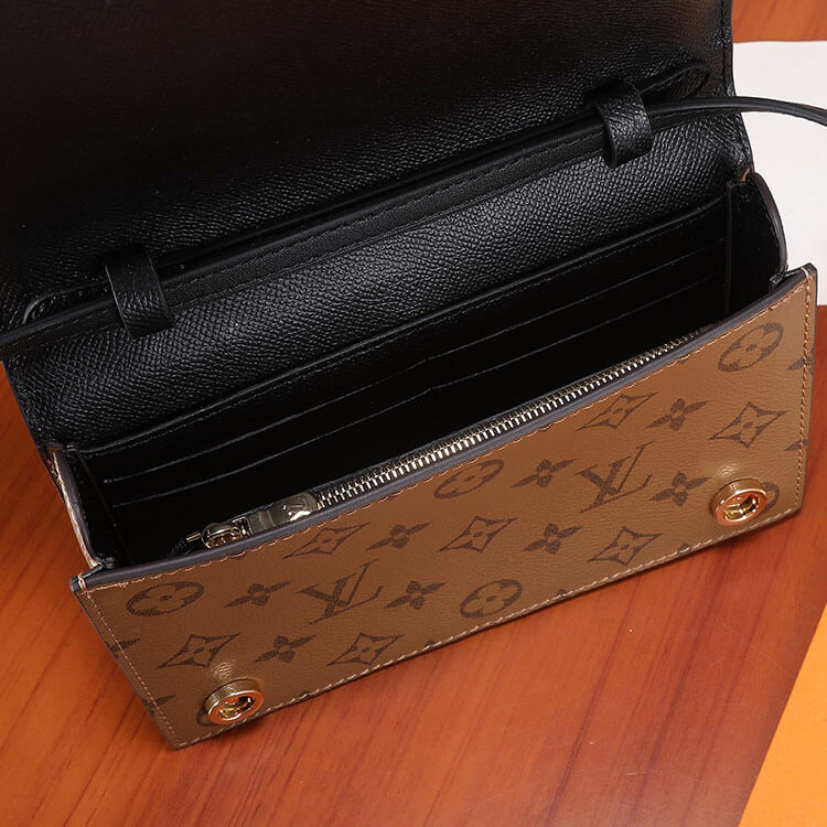 Replica LV Book Chain Wallet M81830 (6)