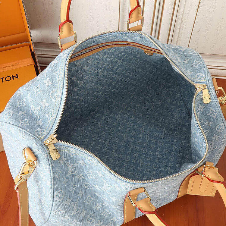 Replica LV Keepall Bandoulière 45 M25334 (6)