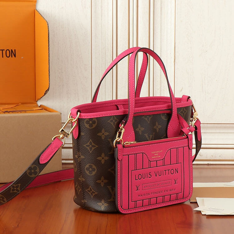 Replica LV Neverfull Bandoulière Inside Out BB M12106 (3)