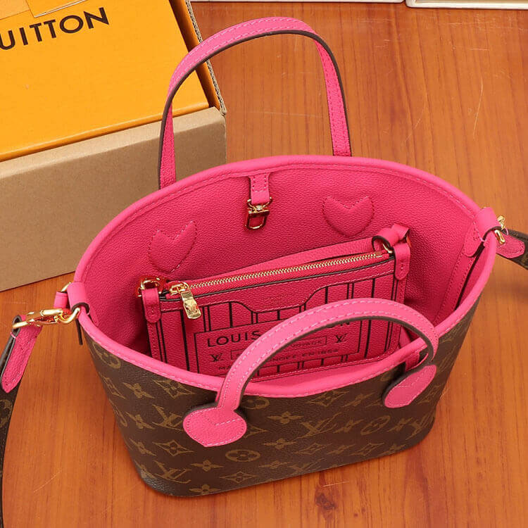 Replica LV Neverfull Bandoulière Inside Out BB M12106 (7)